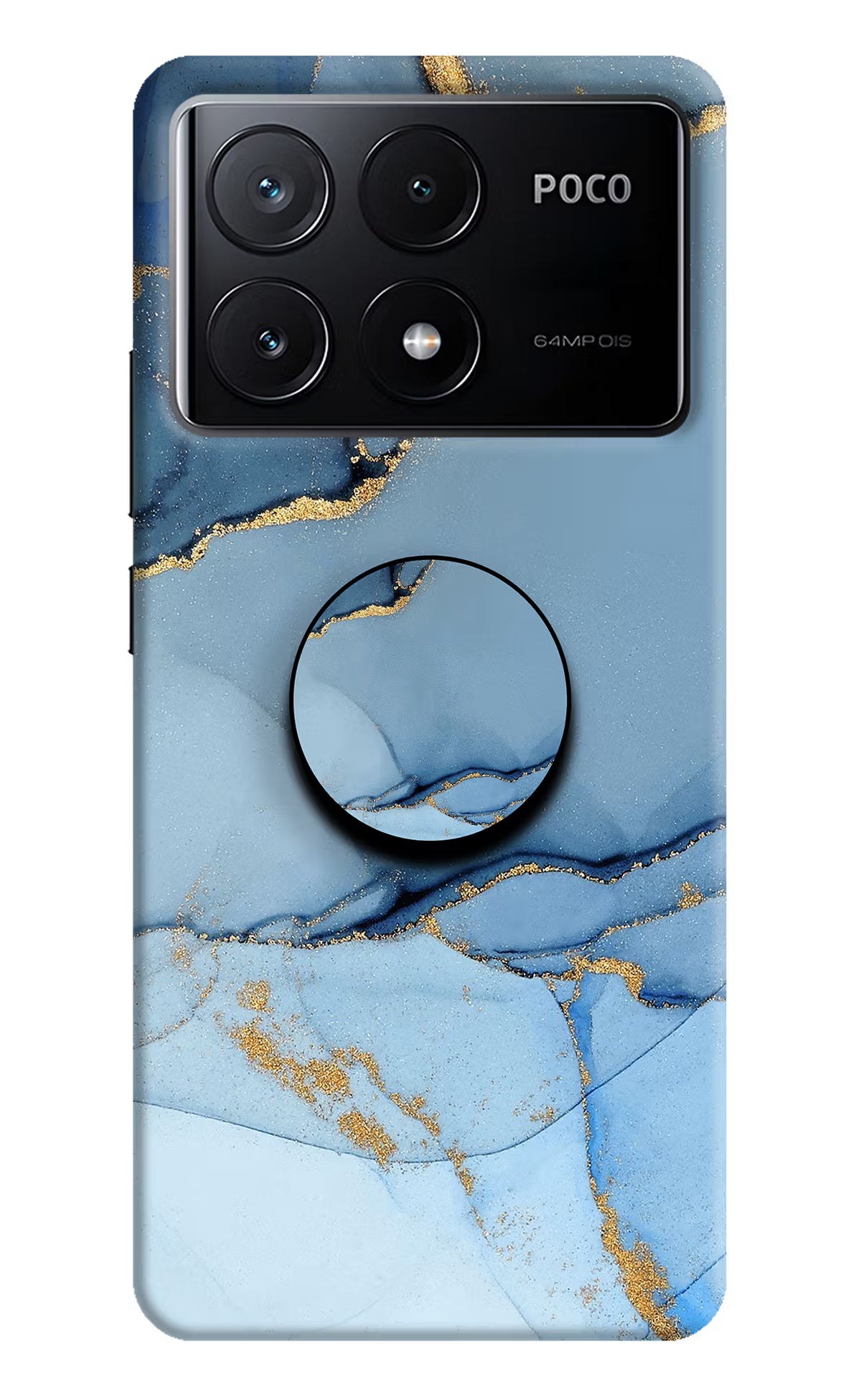 Blue Marble Poco X6 Pro Pop Case by Casekaro