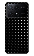 White Dots Poco X6 Pro Pop Case by Casekaro