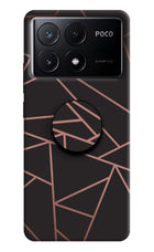 Geometric Pattern Poco X6 Pro Pop Case by Casekaro