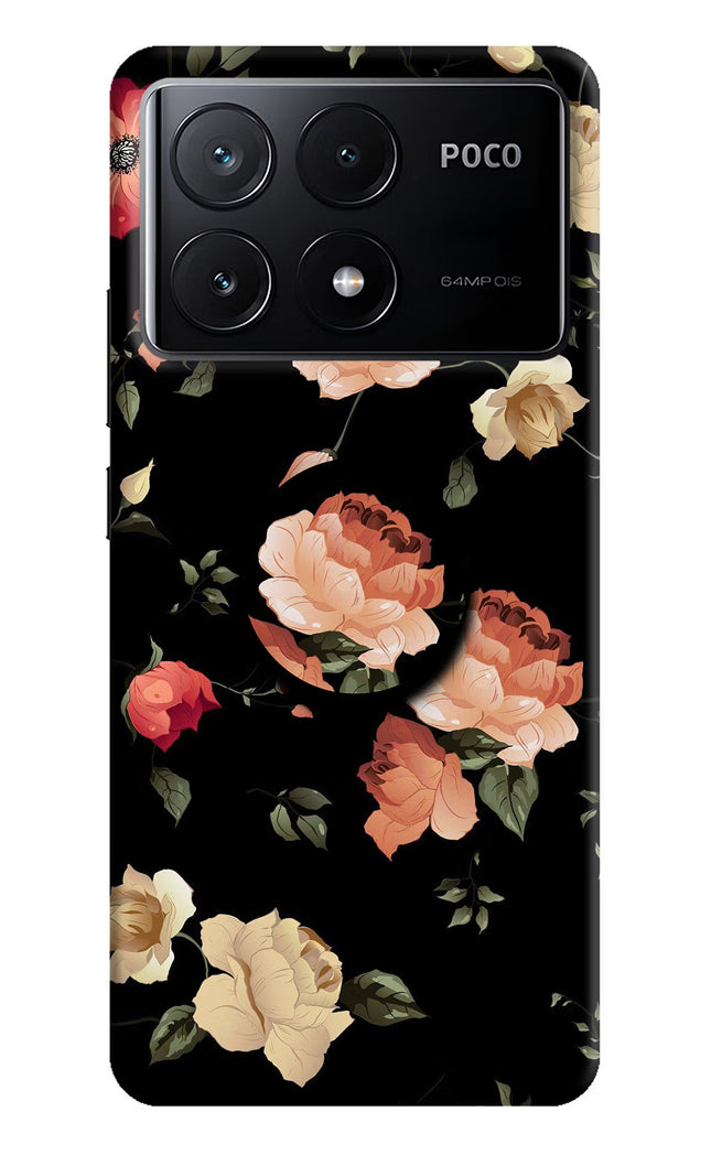 Flowers Poco X6 Pro Pop Case by Casekaro