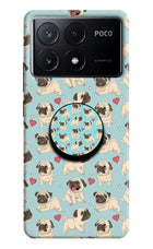 Pug Dog Poco X6 Pro Pop Case by Casekaro