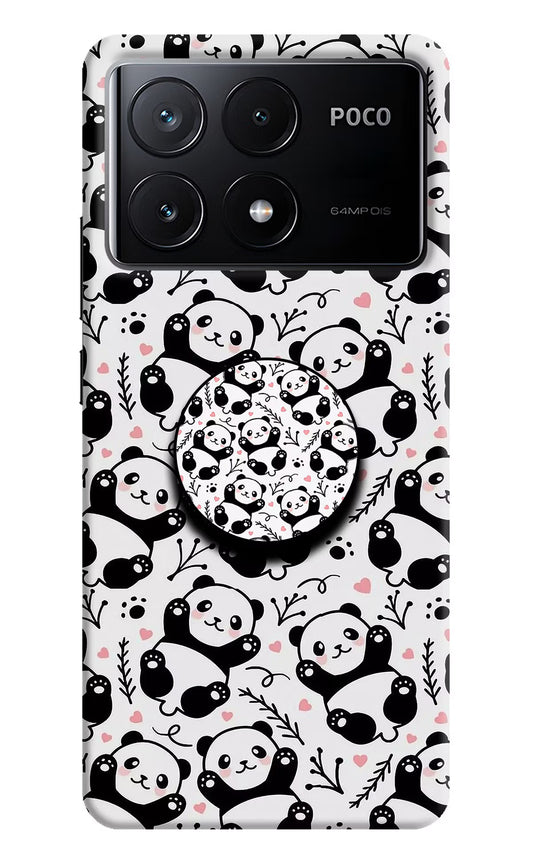 Cute Panda Poco X6 Pro Pop Case by Casekaro