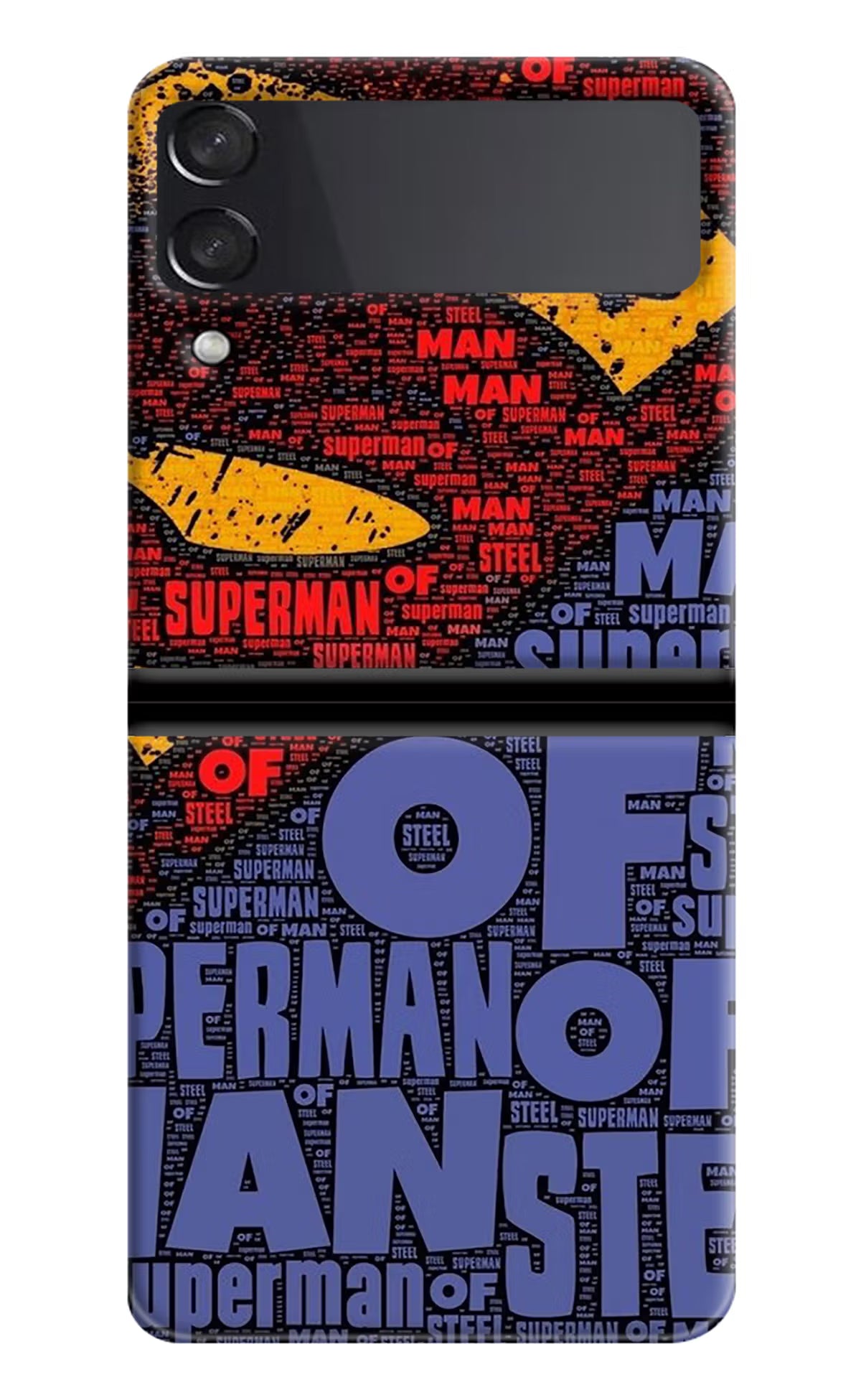 Superman Samsung Galaxy Z Flip3 Hard Case Back Cover by Casekaro