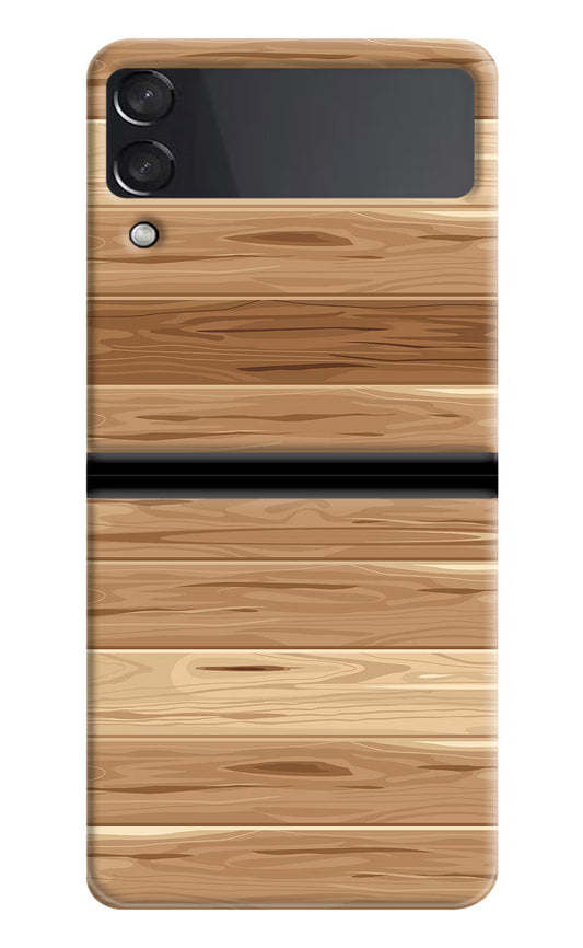 Wooden Vector Samsung Galaxy Z Flip3 Hard Case Back Cover by Casekaro