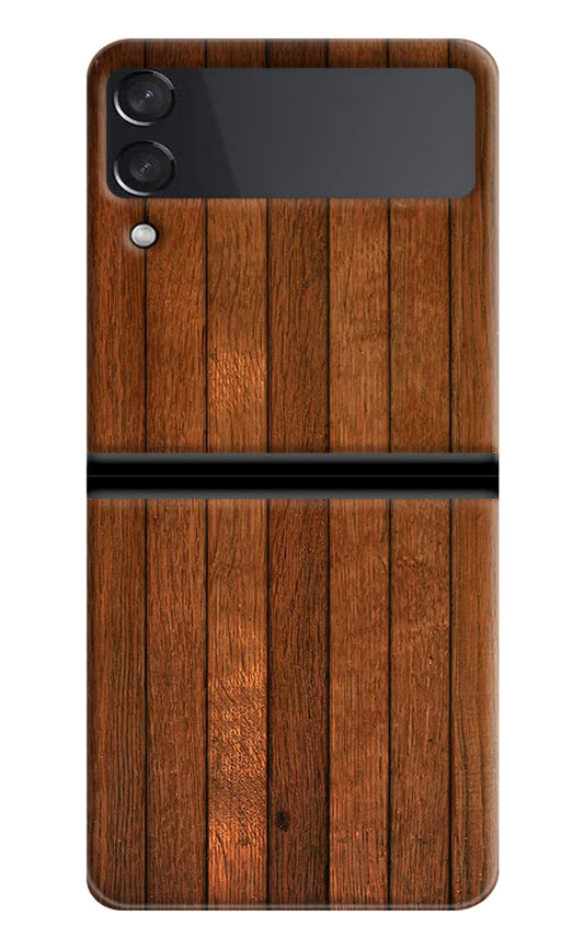 Wooden Artwork Bands Samsung Galaxy Z Flip3 Hard Case Back Cover by Casekaro