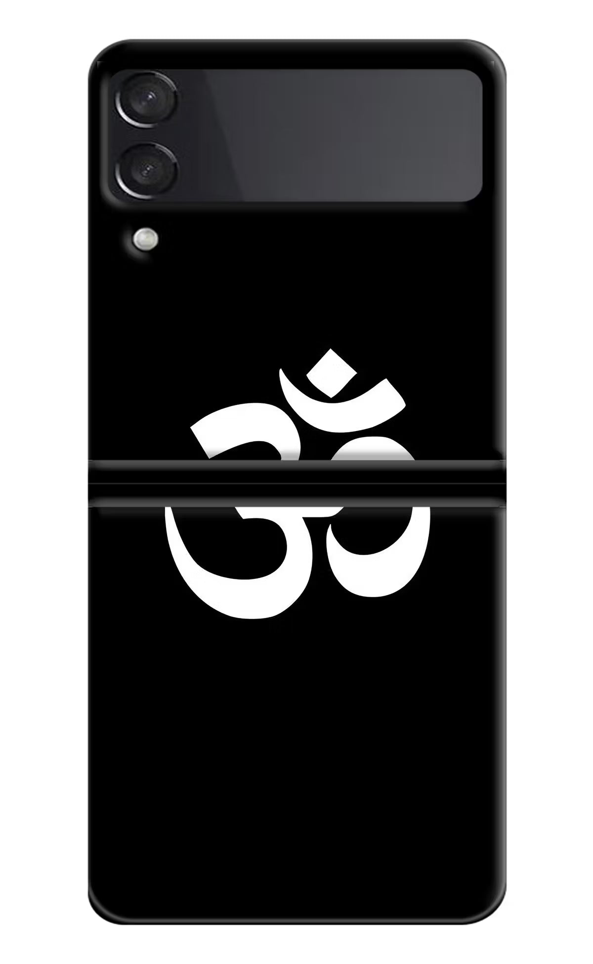 Om Samsung Galaxy Z Flip3 Hard Case Back Cover by Casekaro