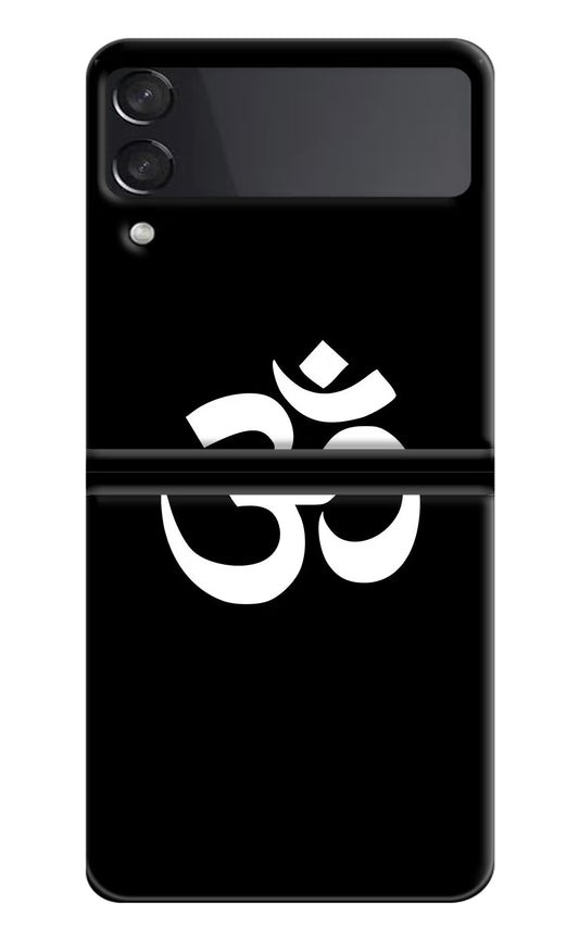 Om Samsung Galaxy Z Flip3 Hard Case Back Cover by Casekaro