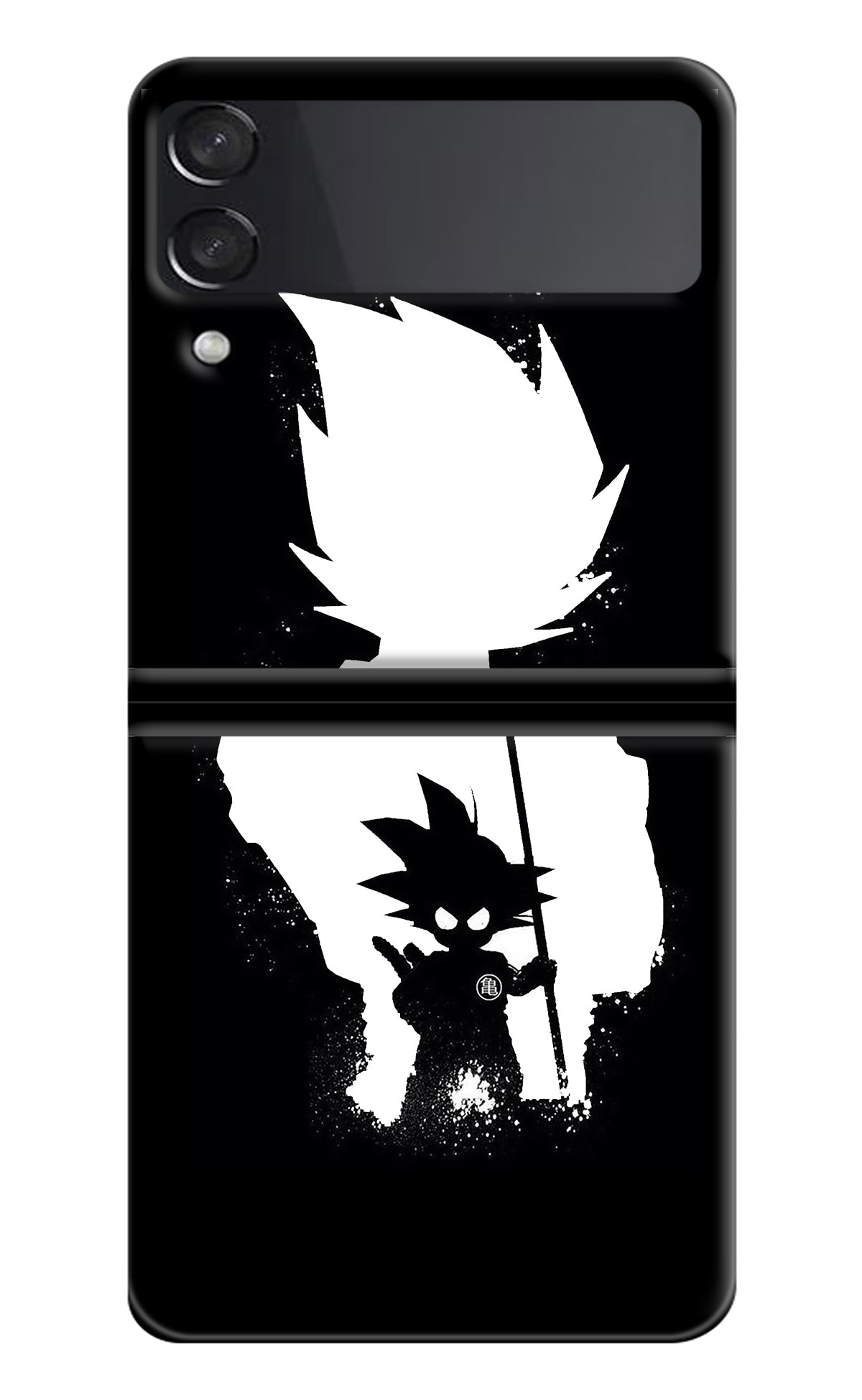 Goku Shadow Samsung Galaxy Z Flip3 Back Cover