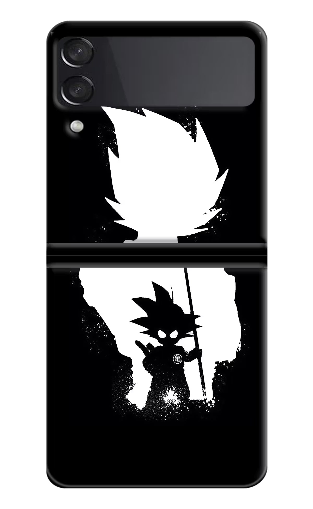 Goku Shadow Samsung Galaxy Z Flip3 Hard Case Back Cover by Casekaro