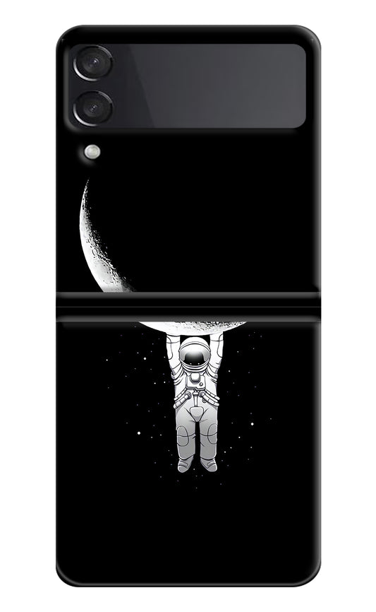 Moon Space Samsung Galaxy Z Flip3 Back Cover