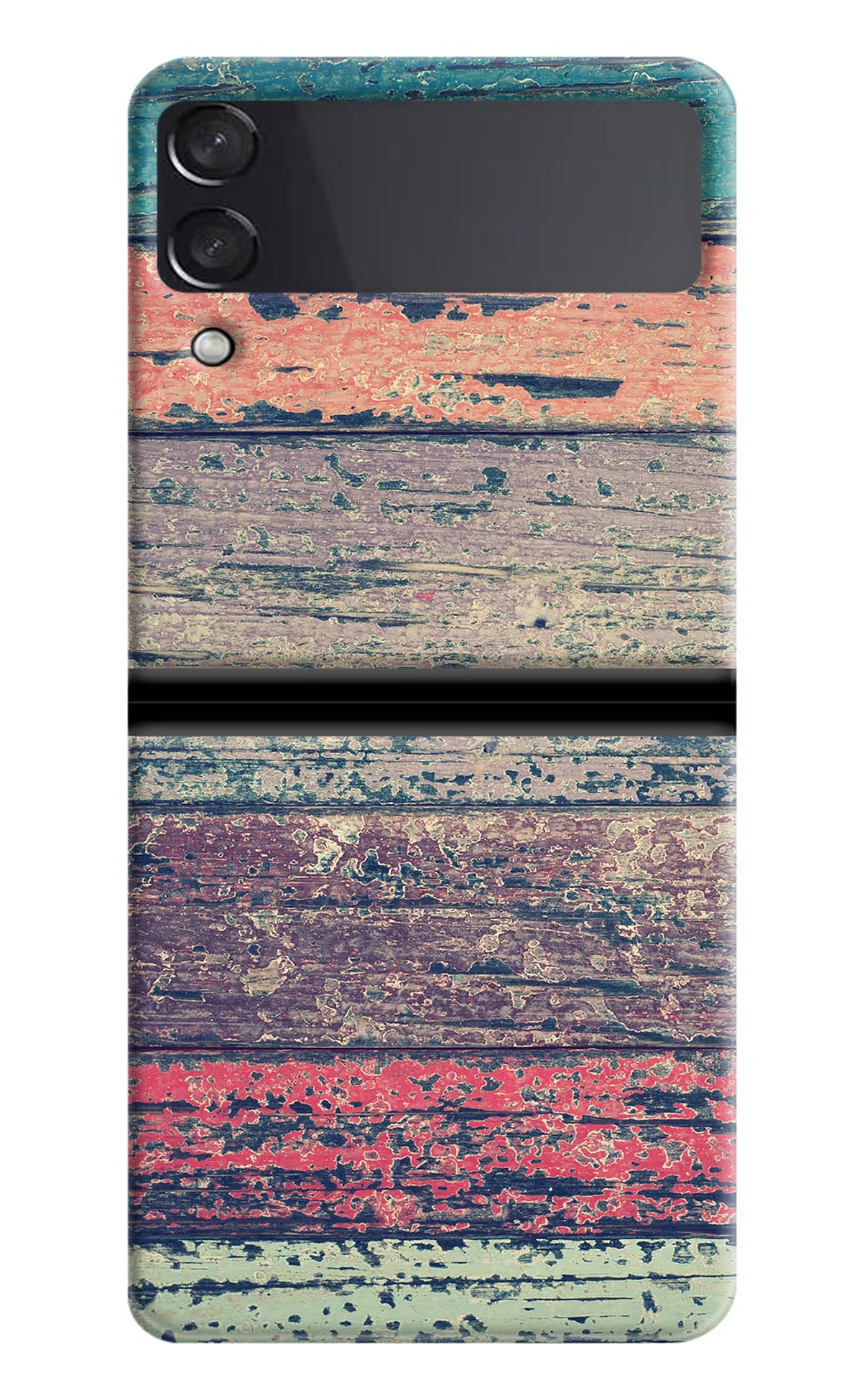 Colourful Wall Samsung Galaxy Z Flip3 Hard Case Back Cover by Casekaro