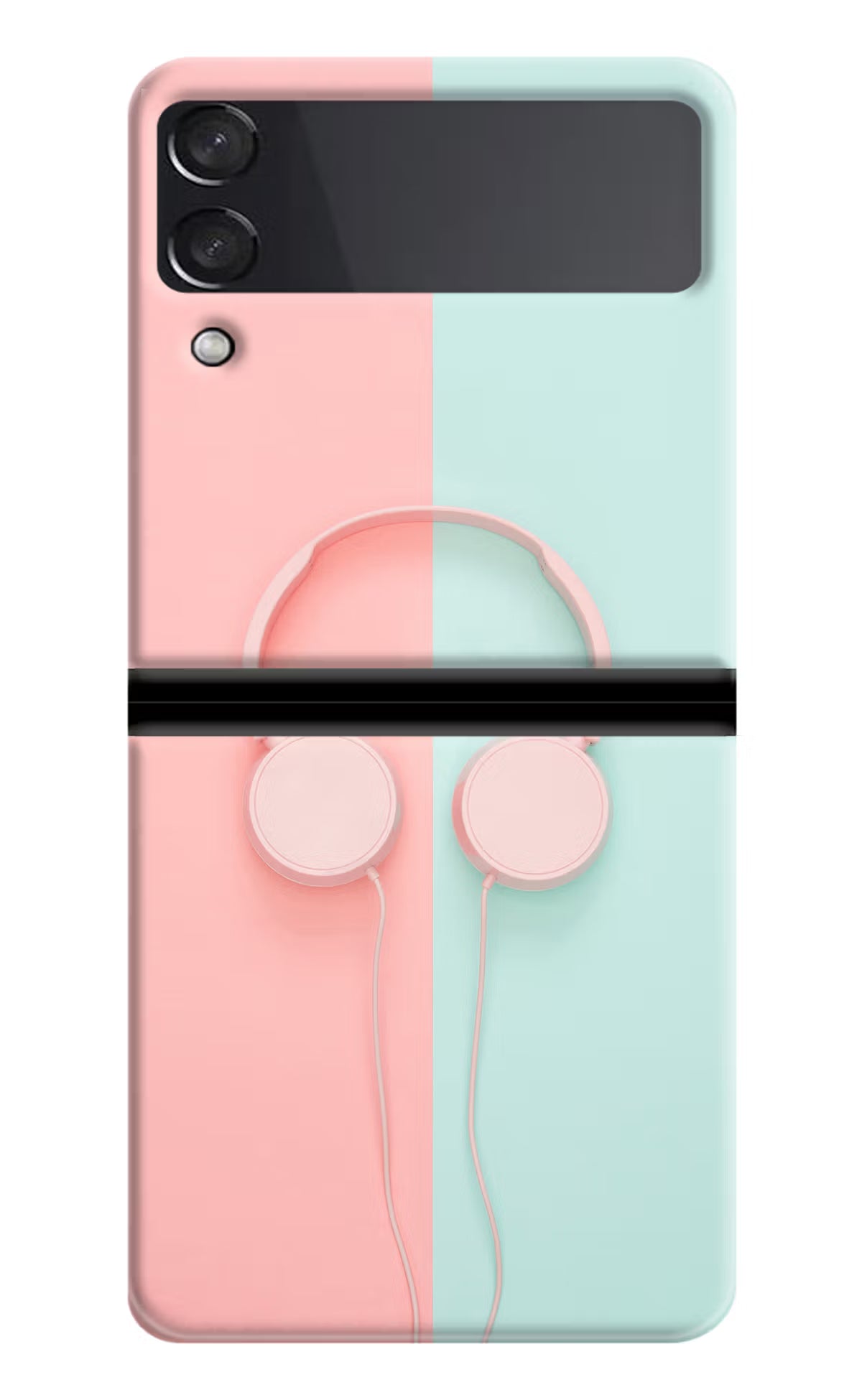 Music Lover Samsung Galaxy Z Flip3 Hard Case Back Cover by Casekaro