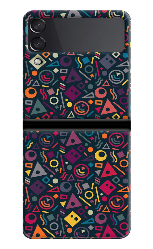 Geometric Abstract Samsung Galaxy Z Flip3 Back Cover