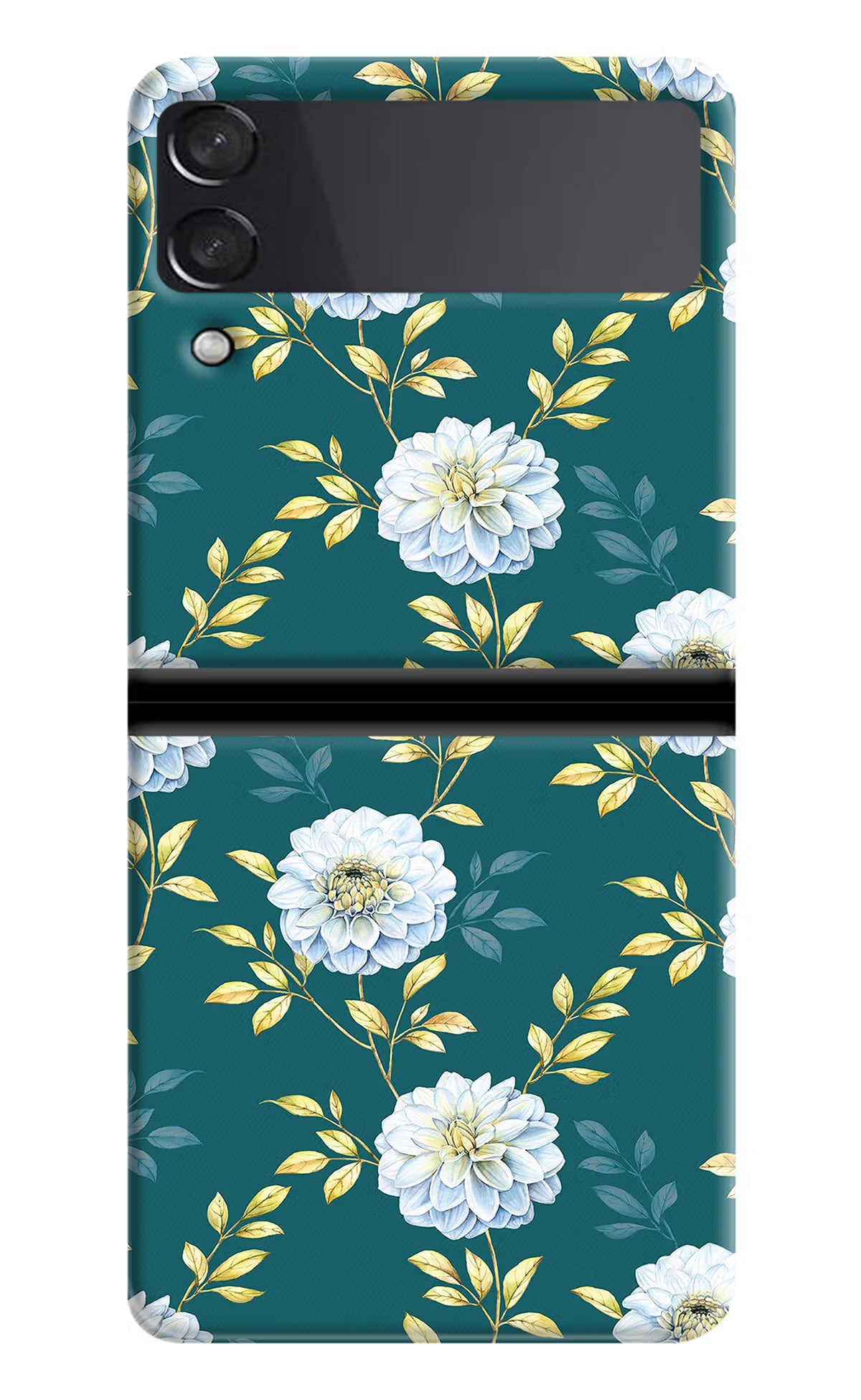 Flowers Samsung Galaxy Z Flip3 Hard Case Back Cover by Casekaro