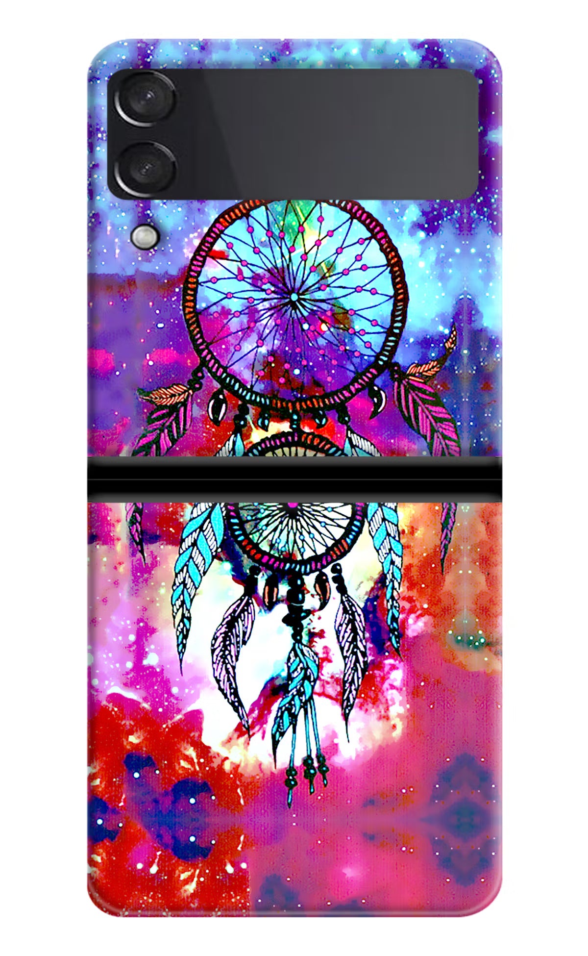 Dream Catcher Abstract Samsung Galaxy Z Flip3 Hard Case Back Cover by Casekaro