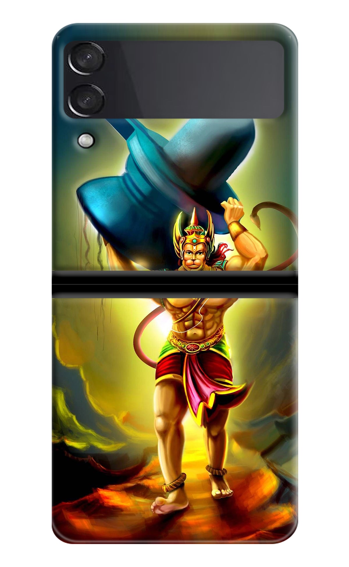 Lord Hanuman Samsung Galaxy Z Flip3 Back Cover