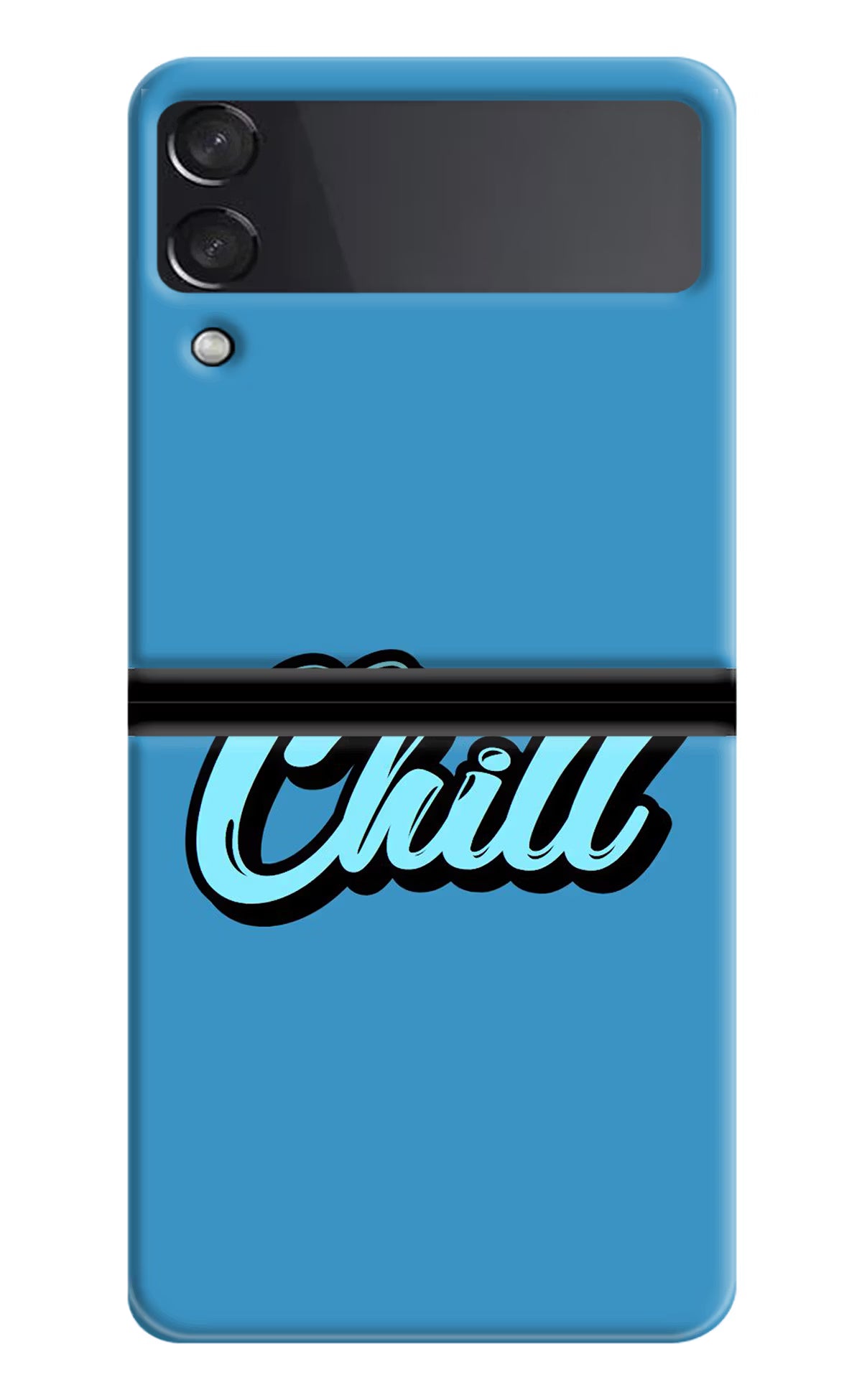 Chill Samsung Galaxy Z Flip3 Hard Case Back Cover by Casekaro
