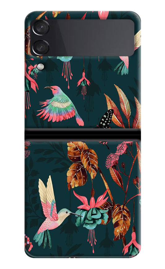 Birds Samsung Galaxy Z Flip3 Hard Case Back Cover by Casekaro