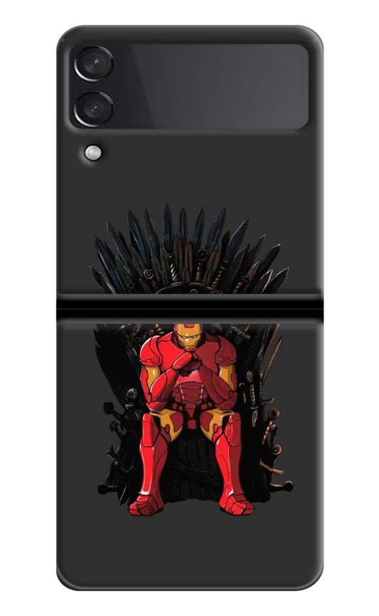 Ironman Throne Samsung Galaxy Z Flip3 Hard Case Back Cover by Casekaro