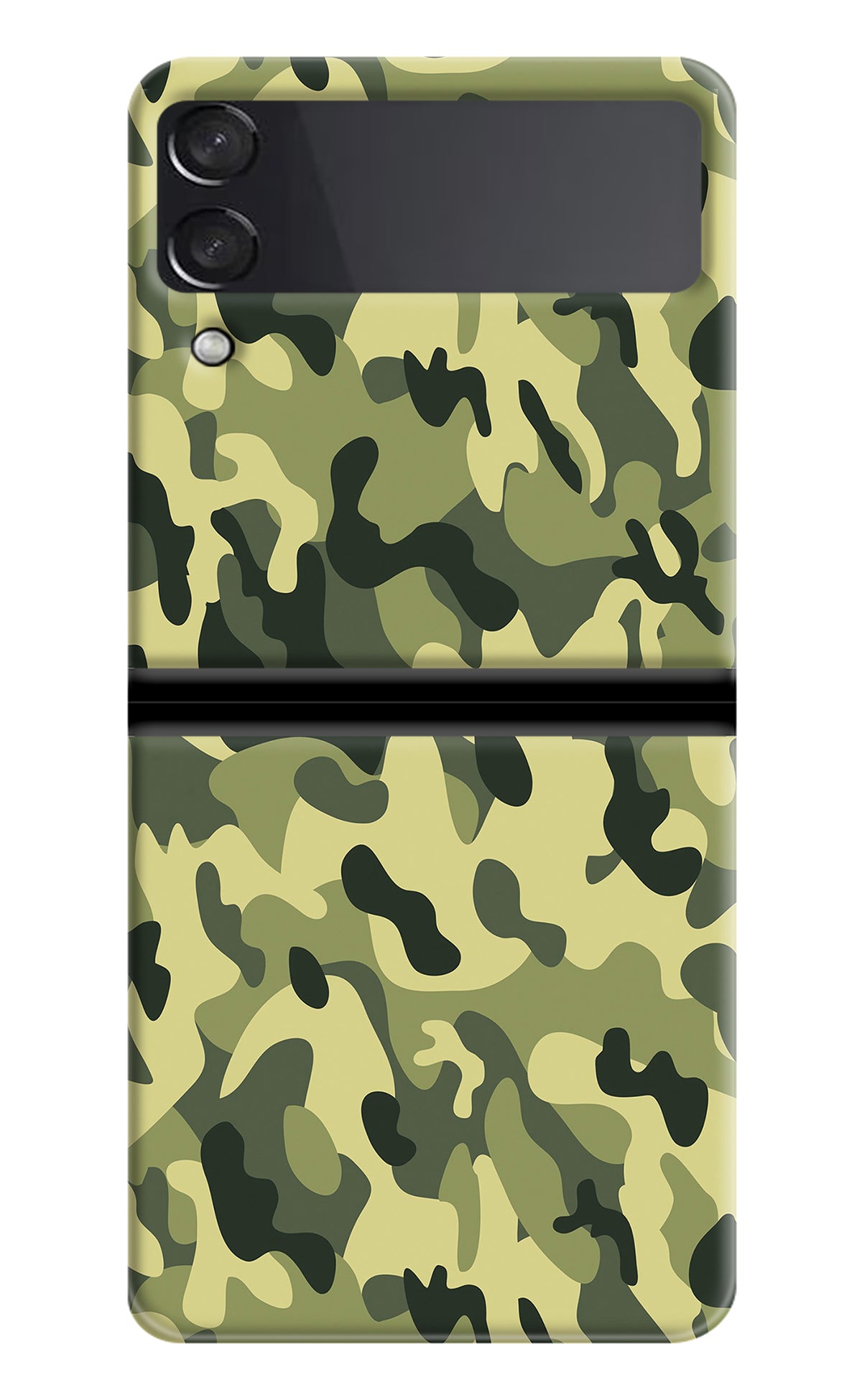 Camouflage Samsung Galaxy Z Flip3 Back Cover