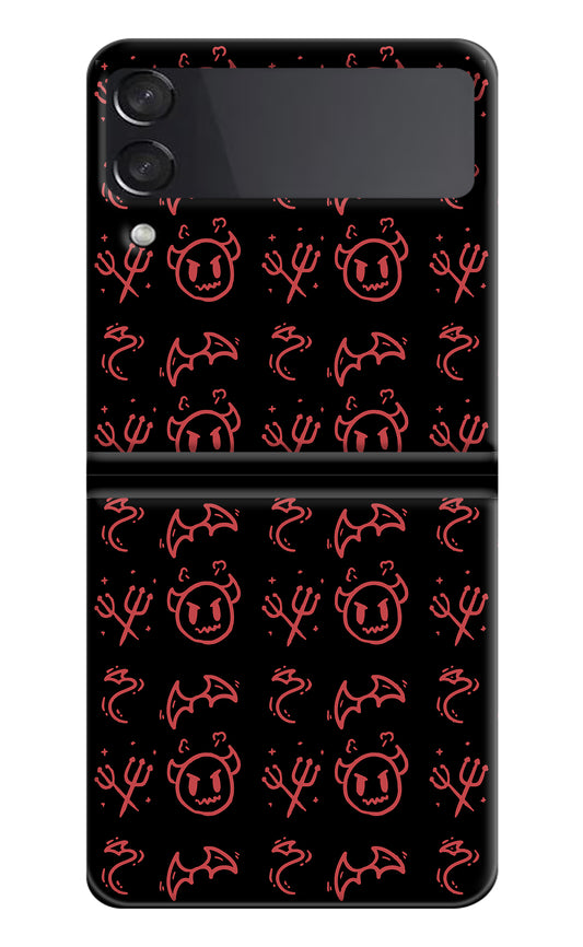 Devil Samsung Galaxy Z Flip3 Back Cover