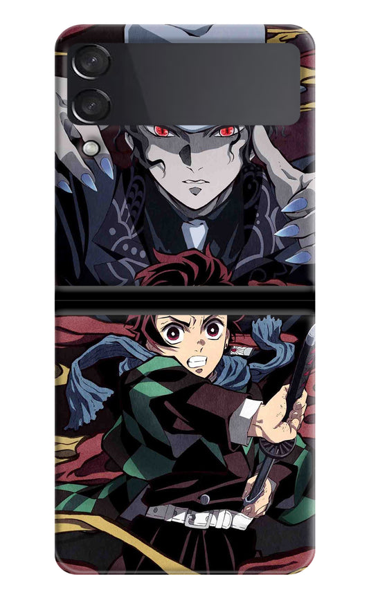 Demon Slayer Samsung Galaxy Z Flip3 Back Cover