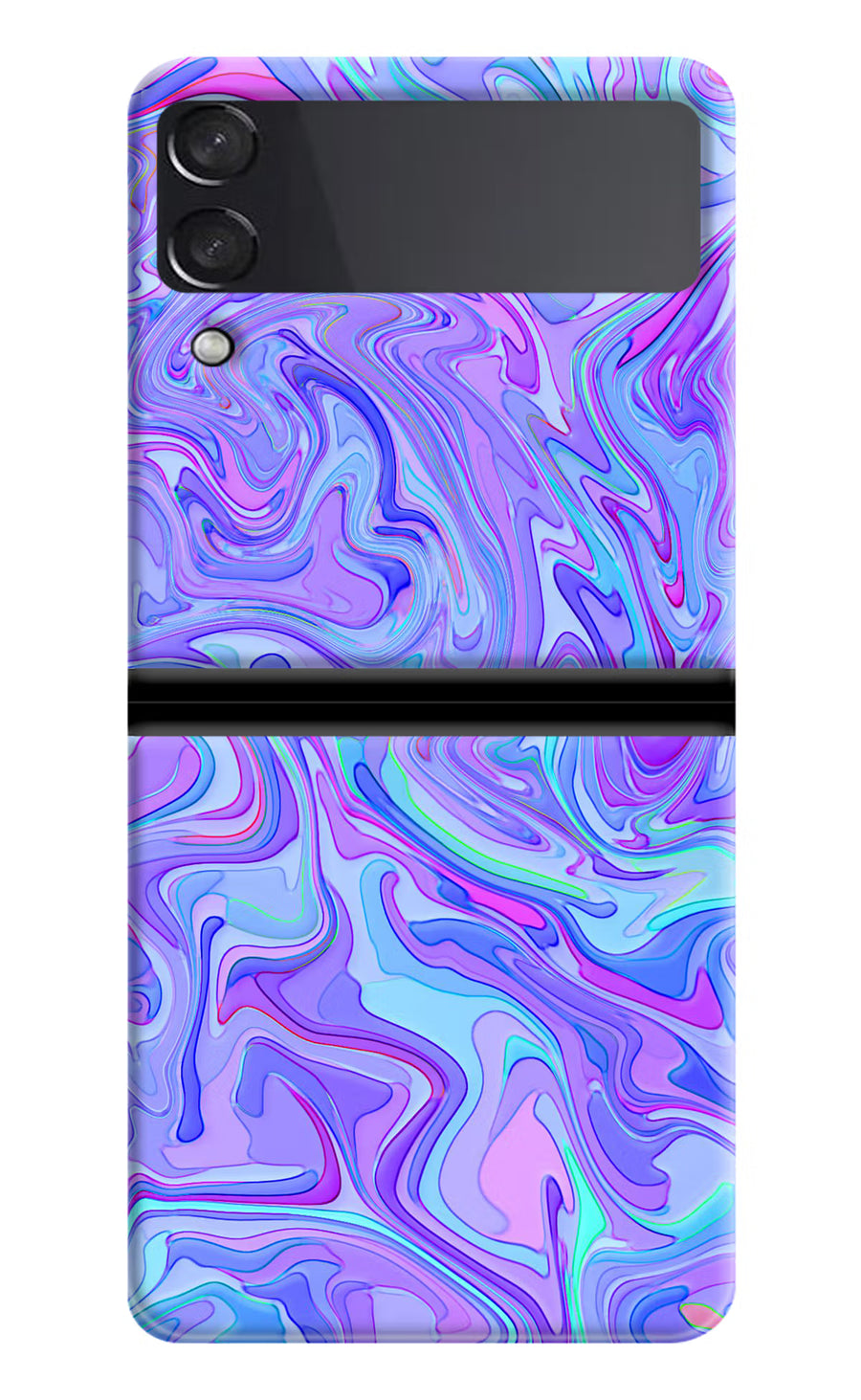 Glitter Samsung Galaxy Z Flip3 Back Cover, Hard case