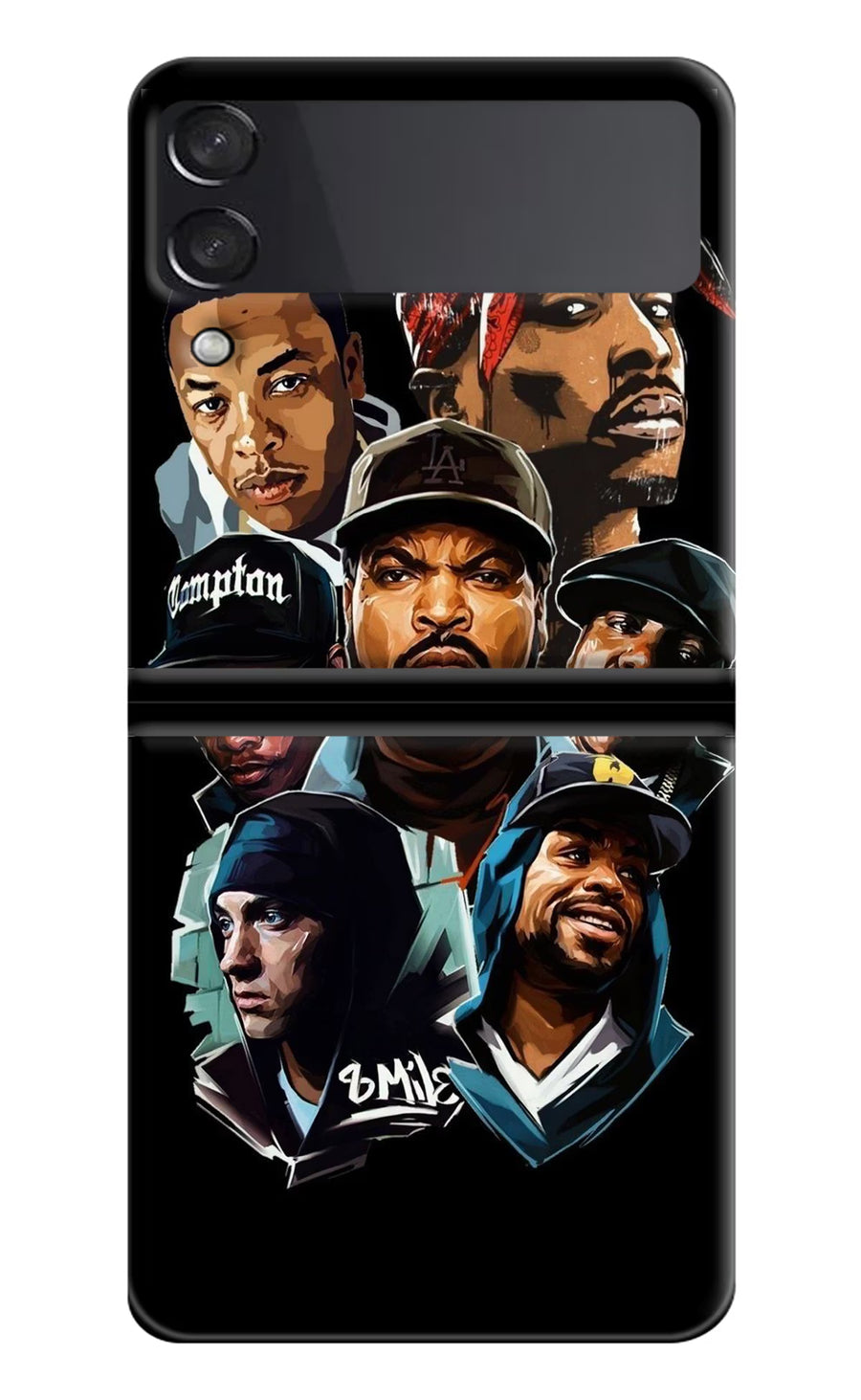 Rappers Samsung Galaxy Z Flip3 Back Cover, Hard case