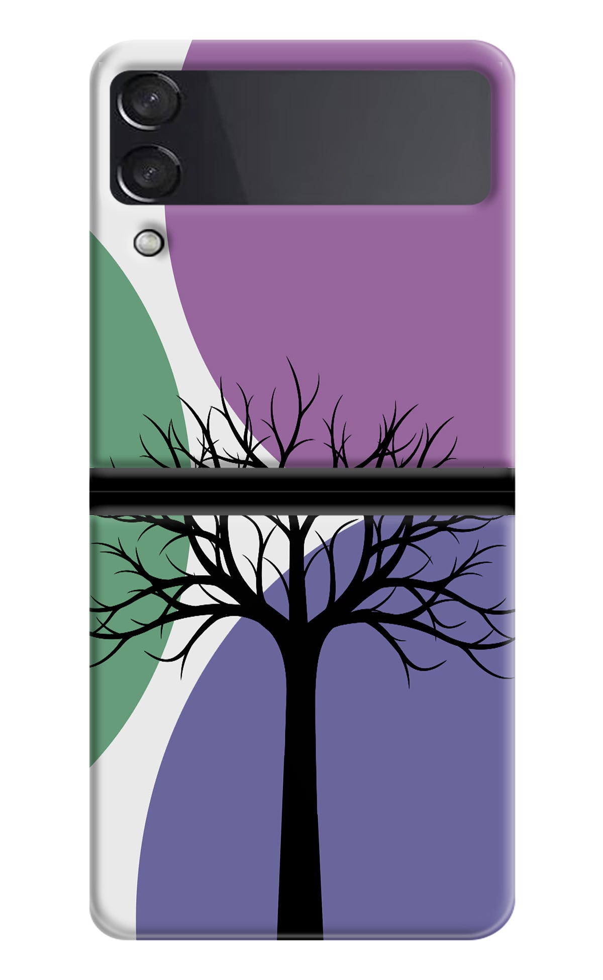 Tree Art Samsung Galaxy Z Flip3 Back Cover