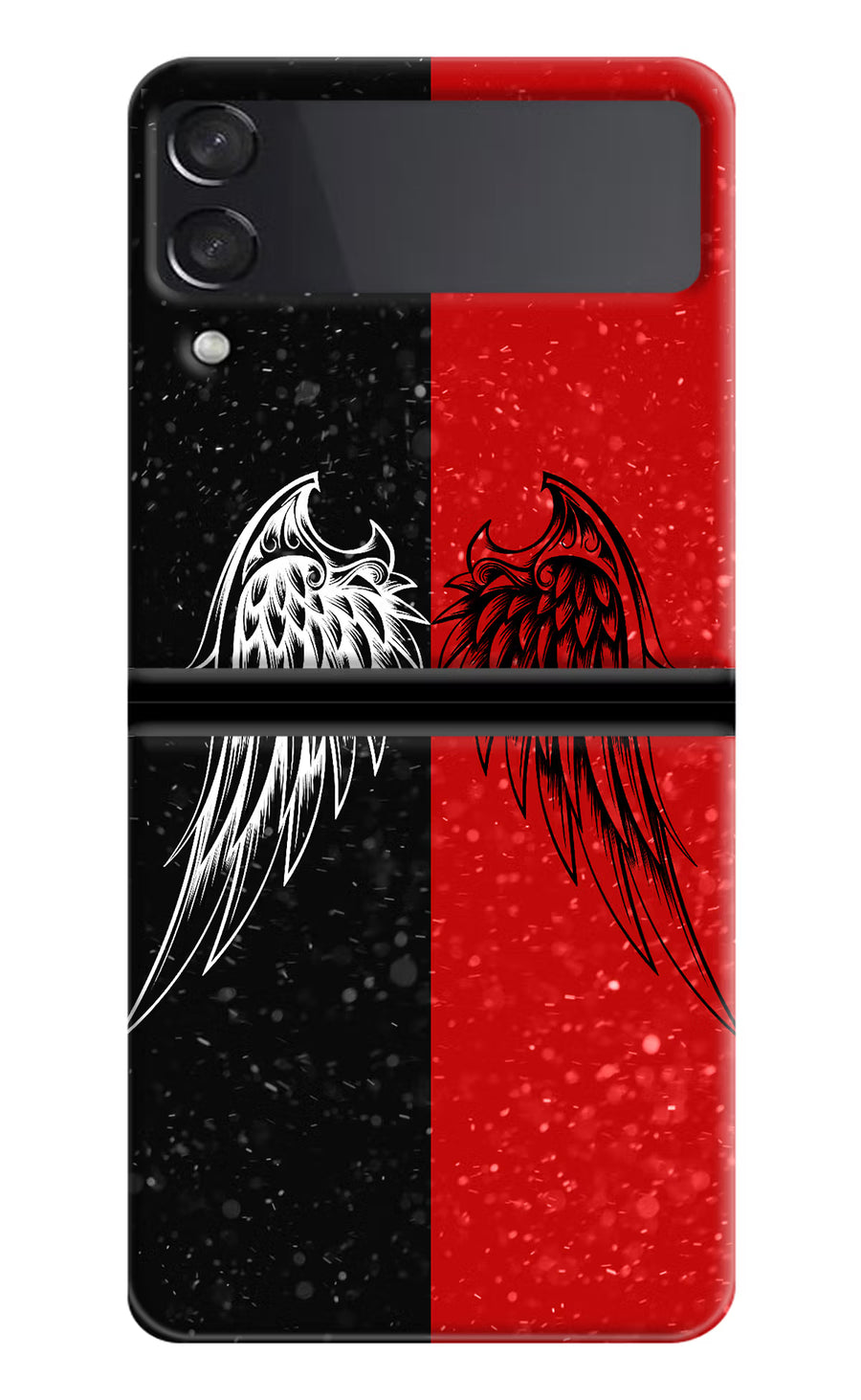 Wings Samsung Galaxy Z Flip3 Back Cover, Hard case
