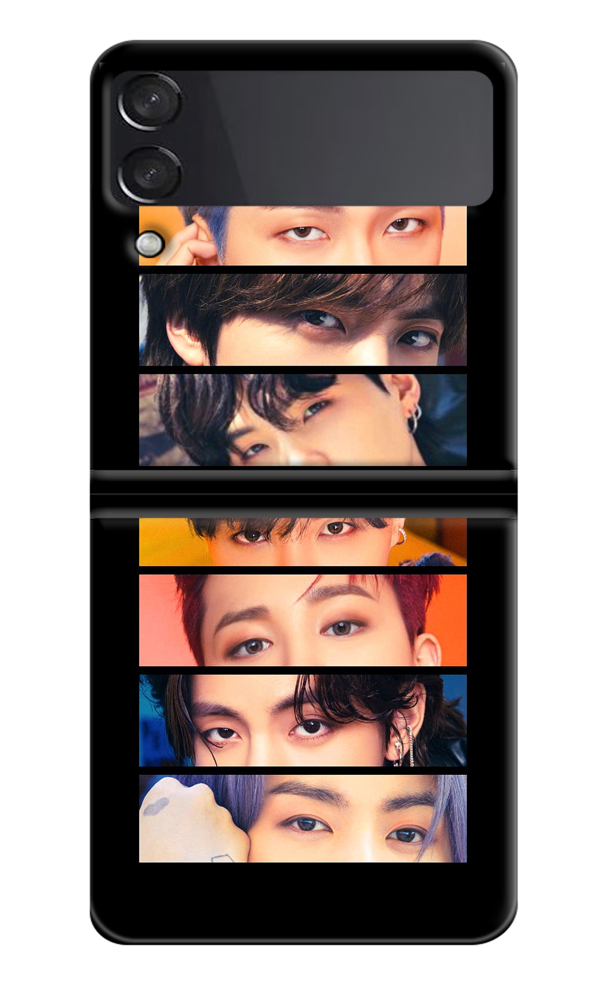 BTS Eyes Samsung Galaxy Z Flip3 Back Cover