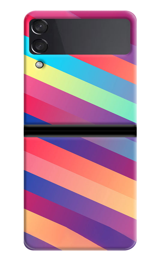 Stripes color Samsung Galaxy Z Flip3 Back Cover