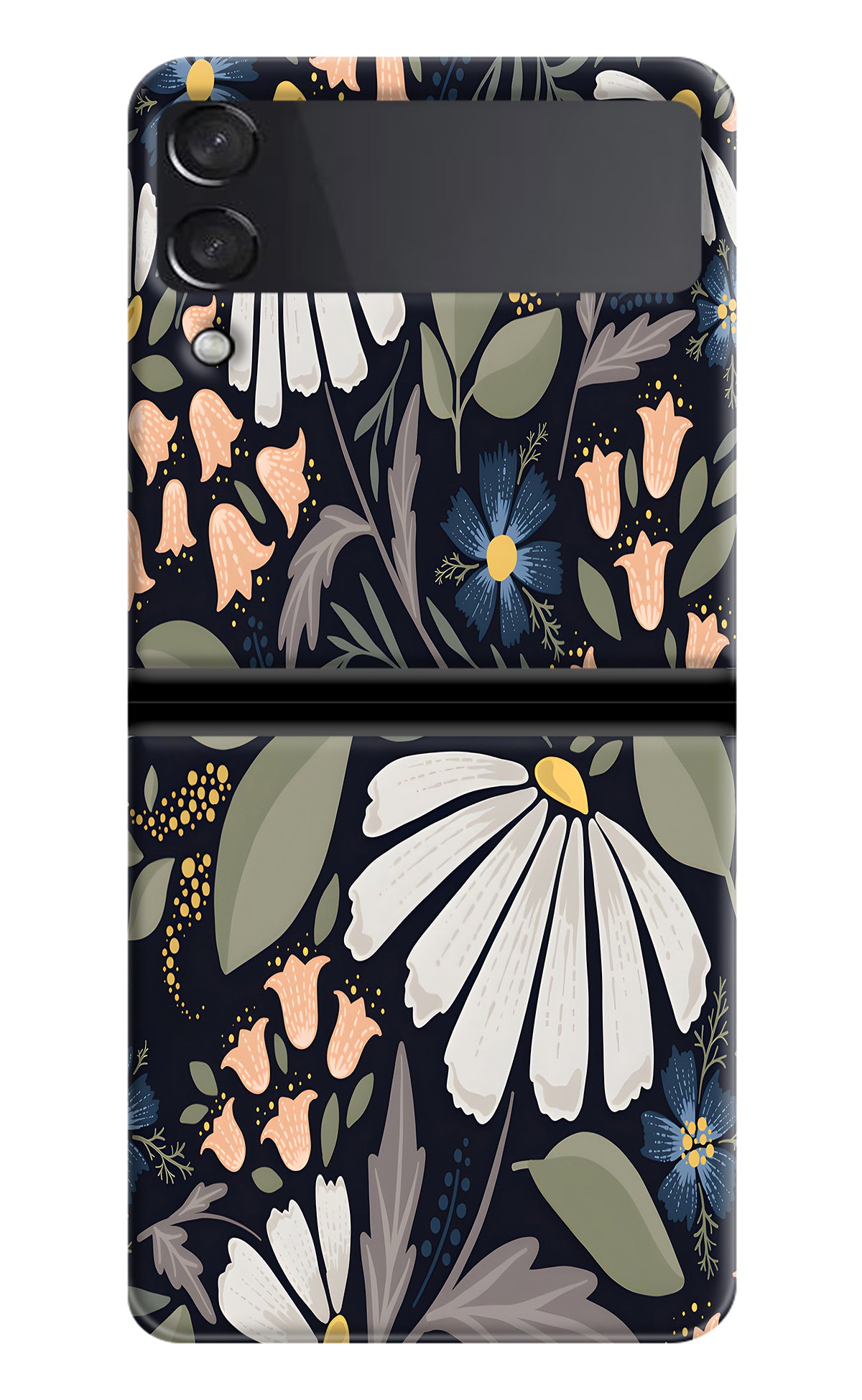 Flowers Art Samsung Galaxy Z Flip3 Back Cover