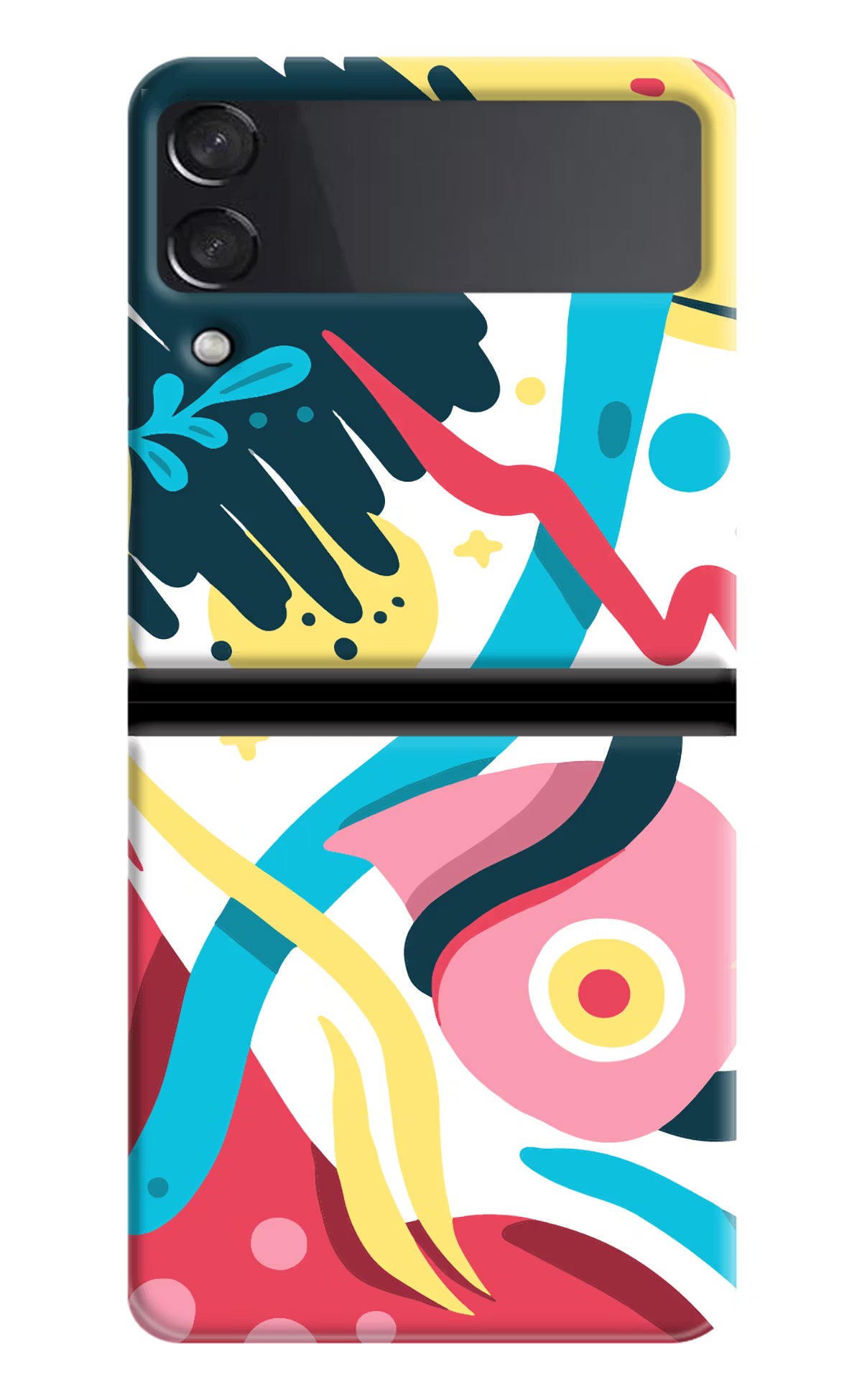 Trippy Samsung Galaxy Z Flip3 Hard Case Back Cover by Casekaro