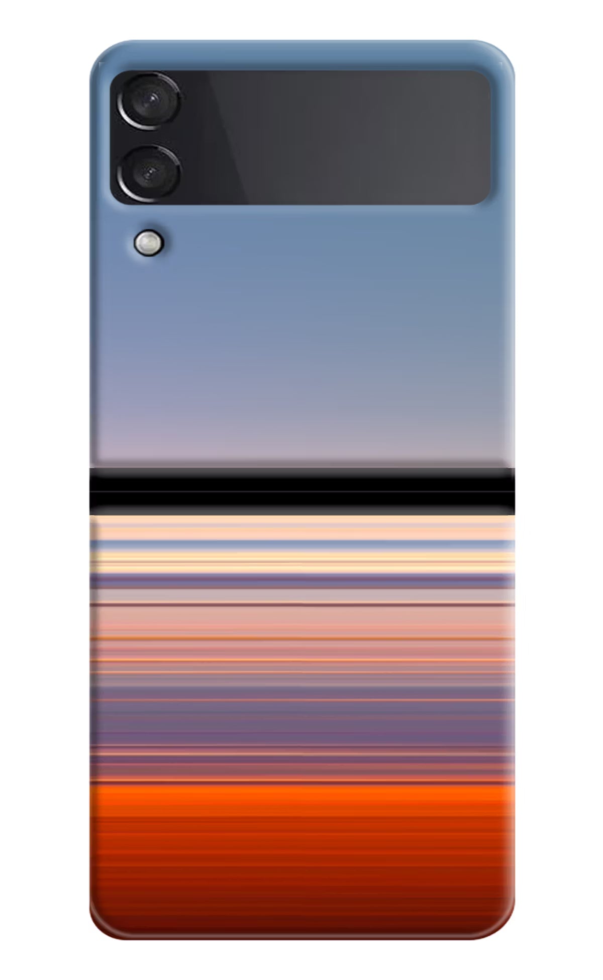 Morning Colors Samsung Galaxy Z Flip3 Hard Case Back Cover by Casekaro