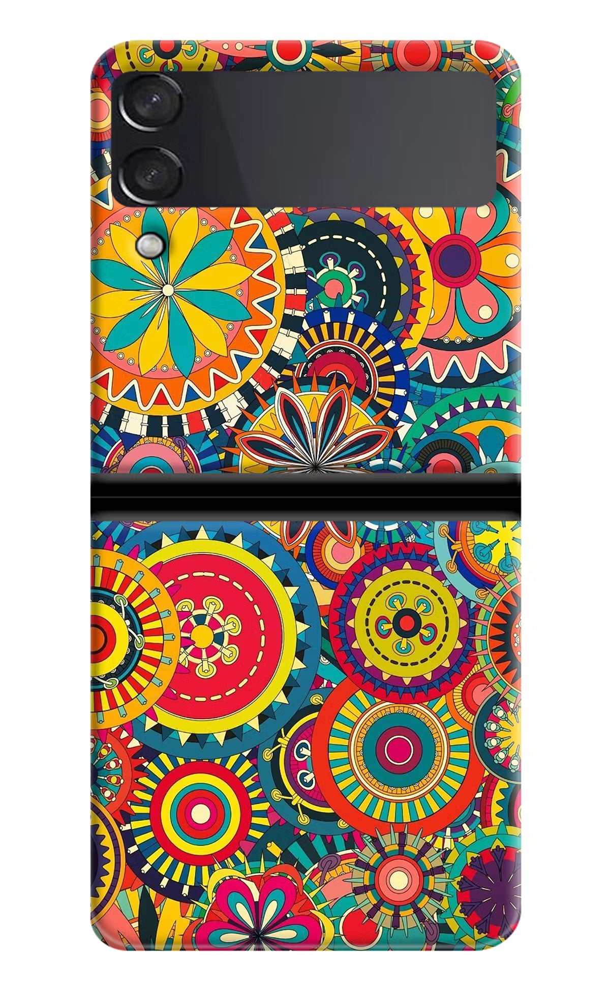 Gol Gol Art Samsung Galaxy Z Flip3 Hard Case Back Cover by Casekaro