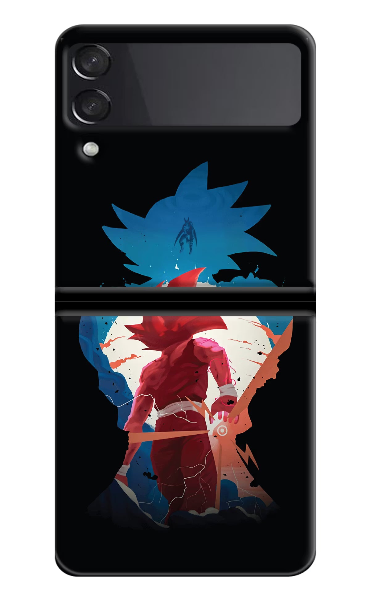 Goku Samsung Galaxy Z Flip3 Hard Case Back Cover by Casekaro