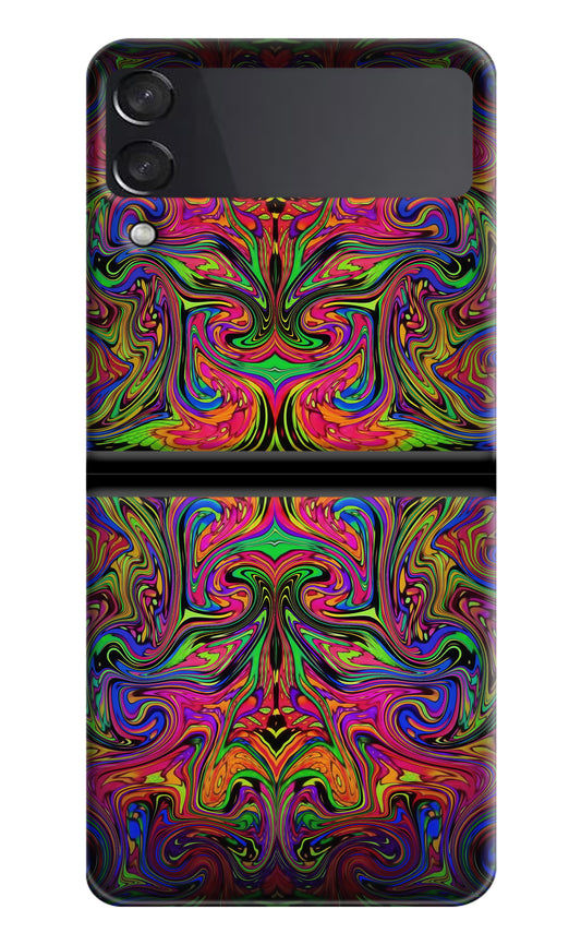 Psychedelic Art Samsung Galaxy Z Flip3 Back Cover