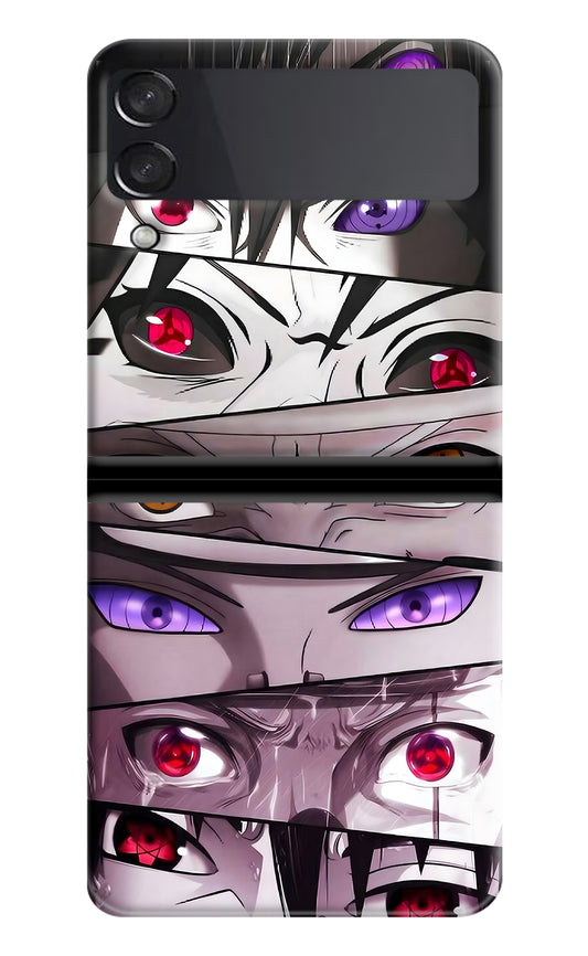 Naruto Anime Samsung Galaxy Z Flip3 Back Cover