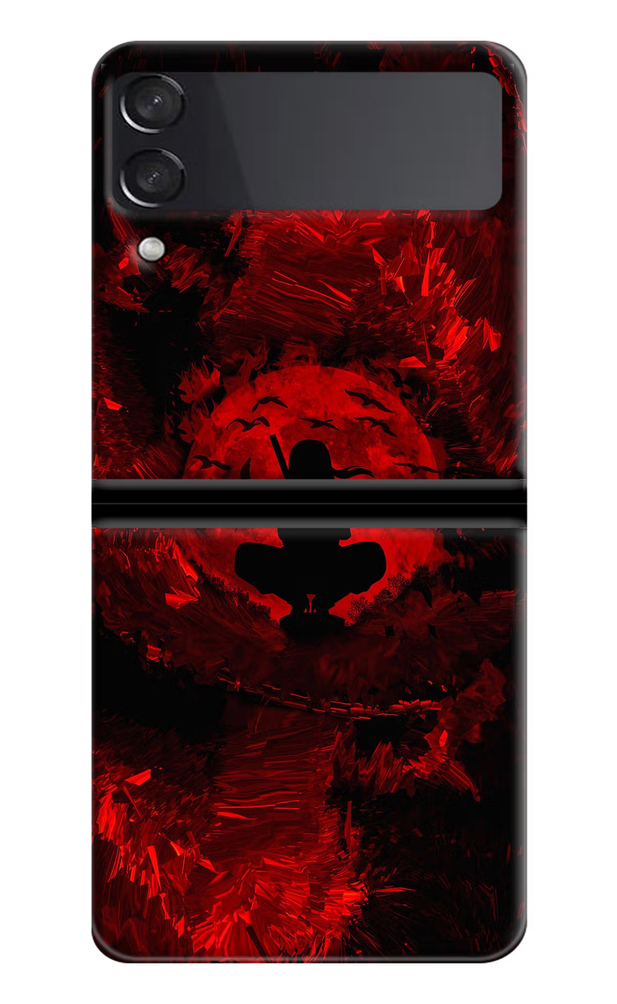 Itachi Uchiha Samsung Galaxy Z Flip3 Hard Case Back Cover by Casekaro
