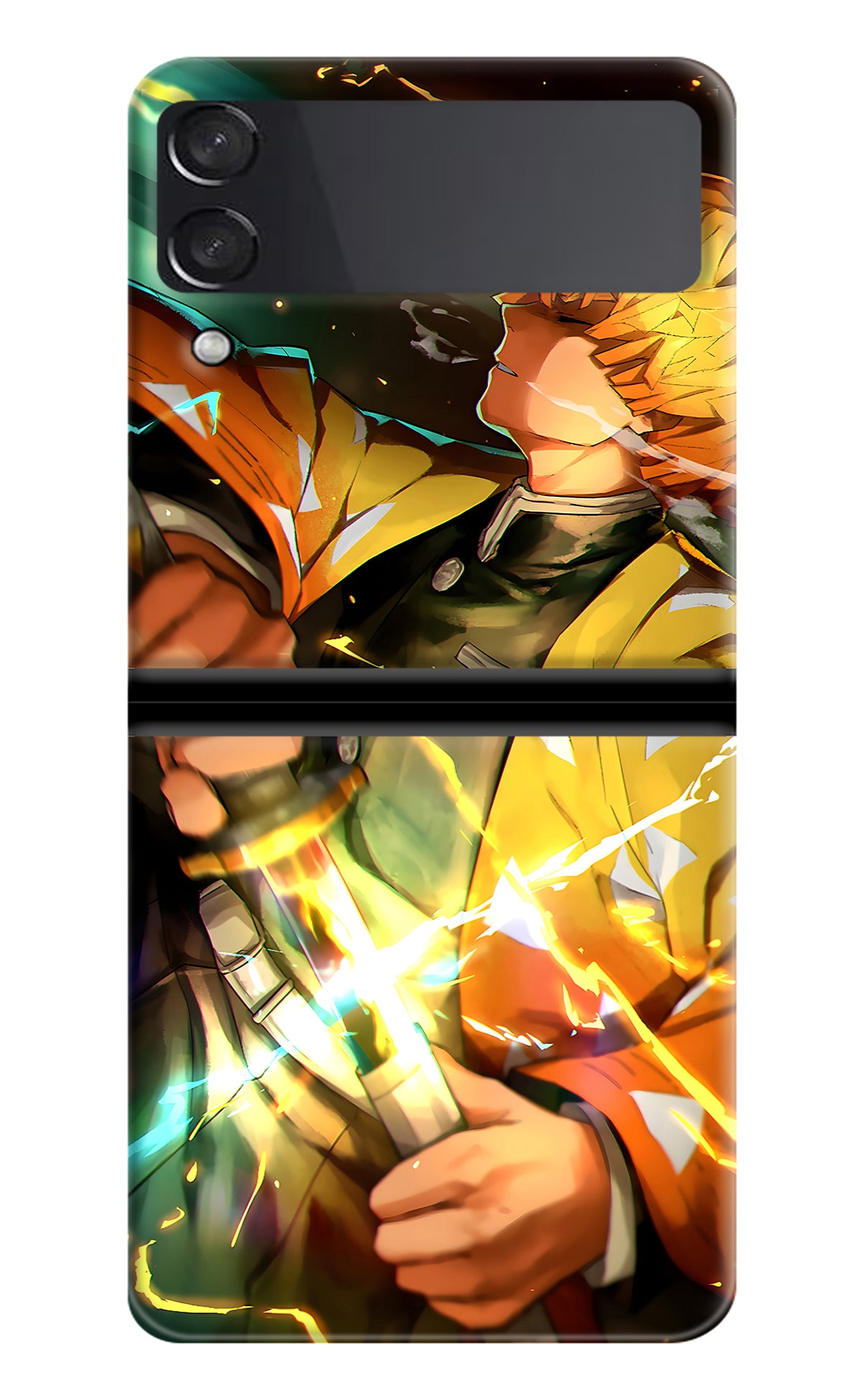 Demon Slayer Samsung Galaxy Z Flip3 Back Cover