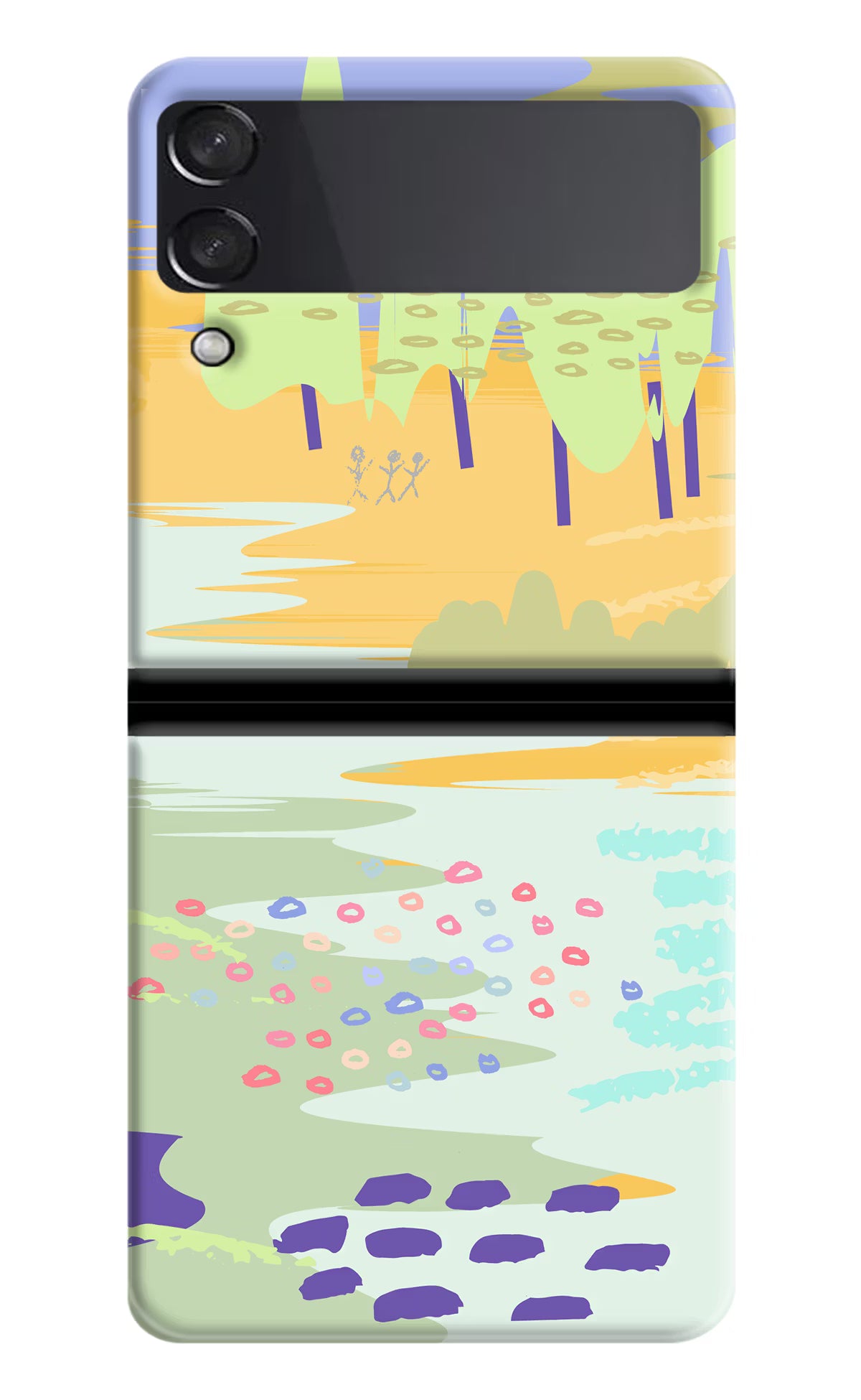 Scenery Samsung Galaxy Z Flip3 Hard Case Back Cover by Casekaro