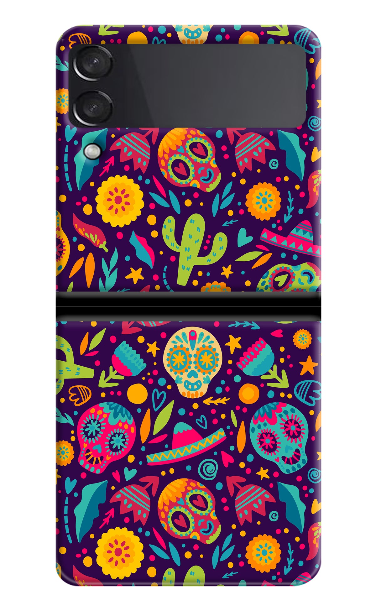 Mexican Design Samsung Galaxy Z Flip3 Back Cover