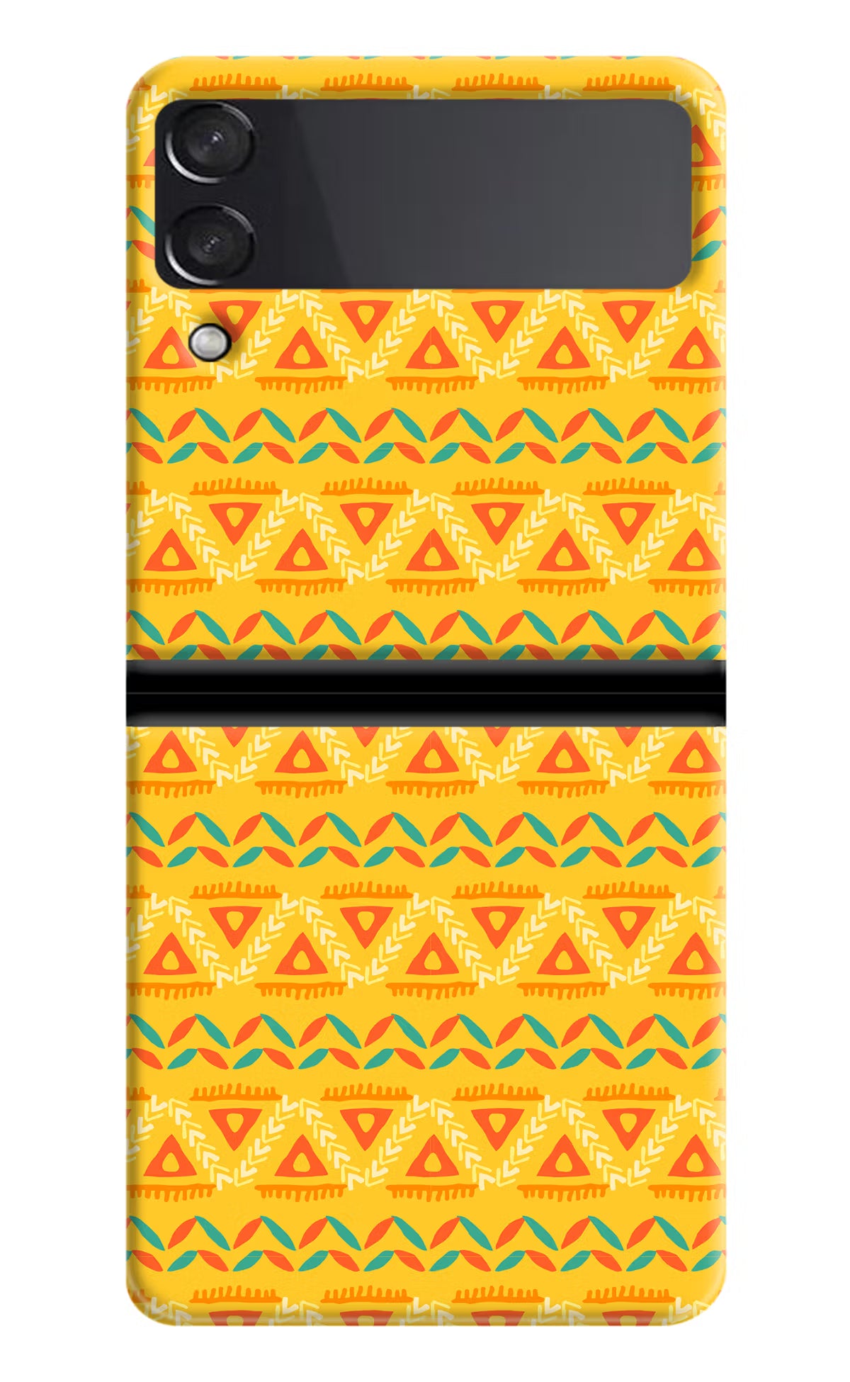 Tribal Pattern Samsung Galaxy Z Flip3 Hard Case Back Cover by Casekaro