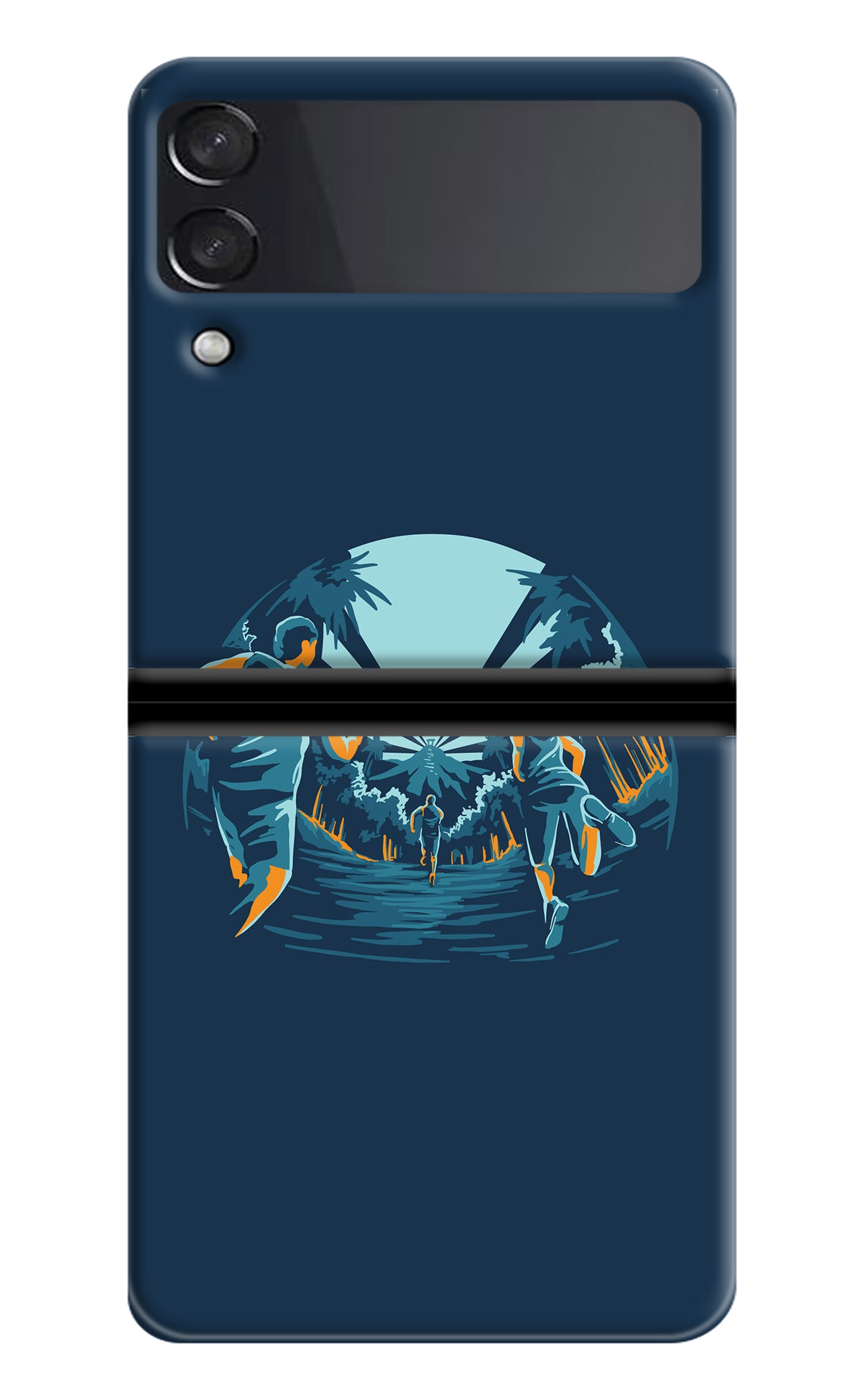 Team Run Samsung Galaxy Z Flip3 Back Cover