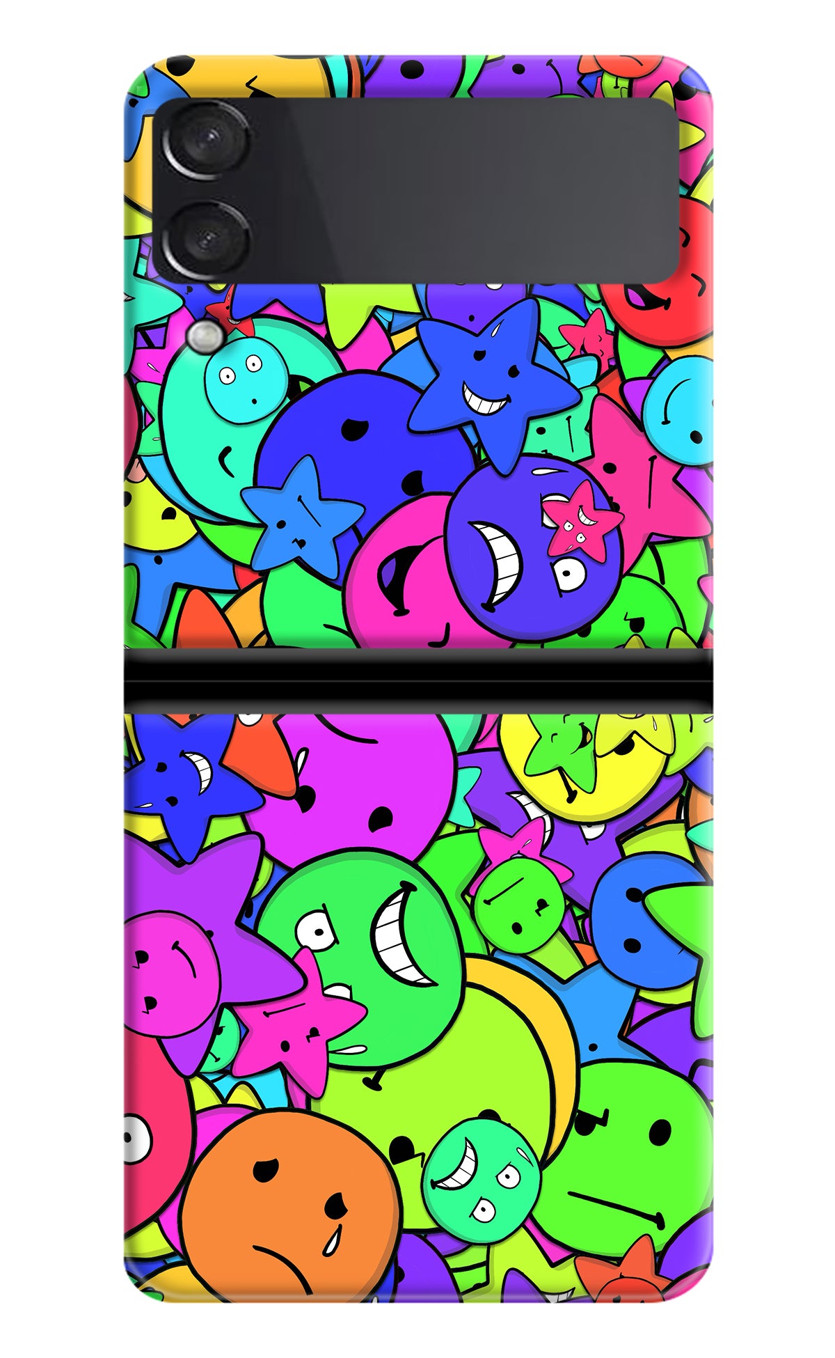 Fun Doodle Samsung Galaxy Z Flip3 Back Cover