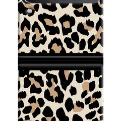 Leopard Print Self Love Samsung Galaxy Z Flip3 Hard Case Back Cover by Casekaro