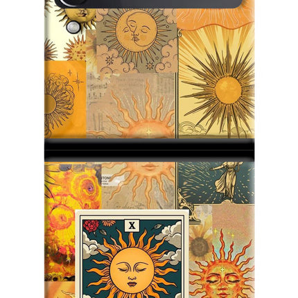 Sun Samsung Galaxy Z Flip3 Hard Case Back Cover by Casekaro