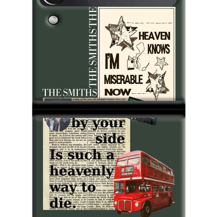 The Smiths Samsung Galaxy Z Flip3 Hard Case Back Cover by Casekaro