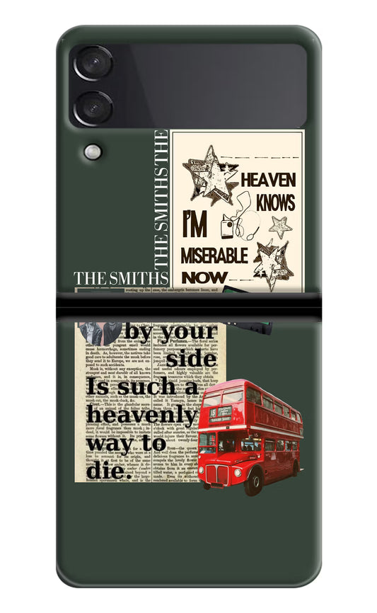 The Smiths Samsung Galaxy Z Flip3 Hard Case Back Cover by Casekaro